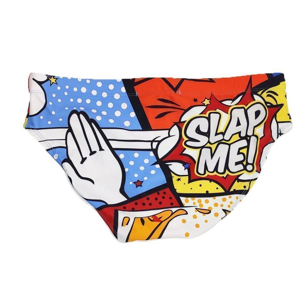 Men' s Padded Naughty Speedo Swim Briefs Pouch Enhancing WTF Swimwear Size XL - Picture 5 of 10
